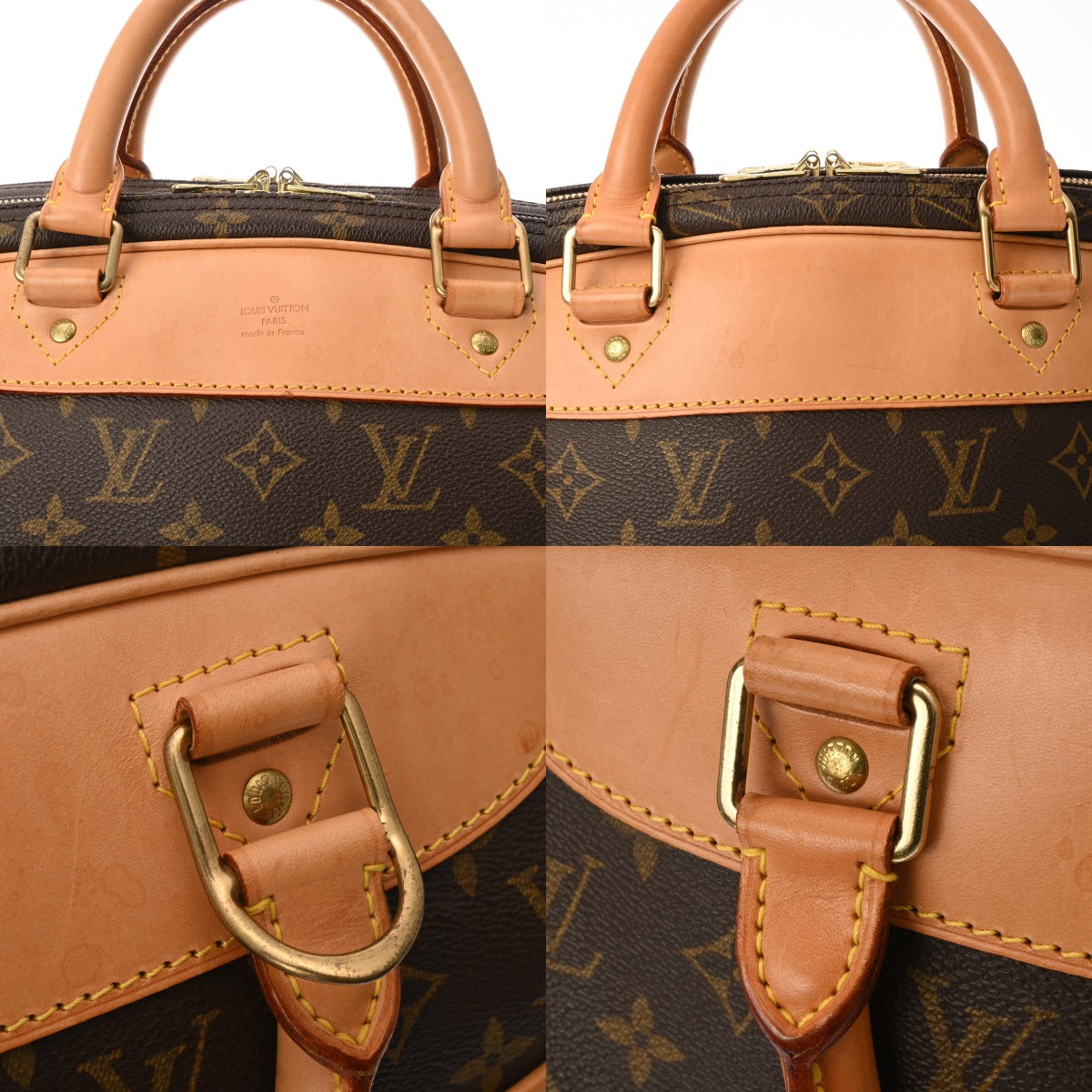 LOUIS VUITTON ルイヴィトン モノグラム アリゼ 24h ブラウン M41399