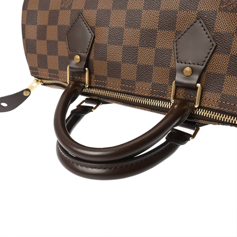 LOUIS VUITTON ルイヴィトン ダミエ スピーディ 30 旧型 ブラウン N41531 ユニセックス ダミエキャンバス ハンドバッグ Aランク 中古 銀蔵