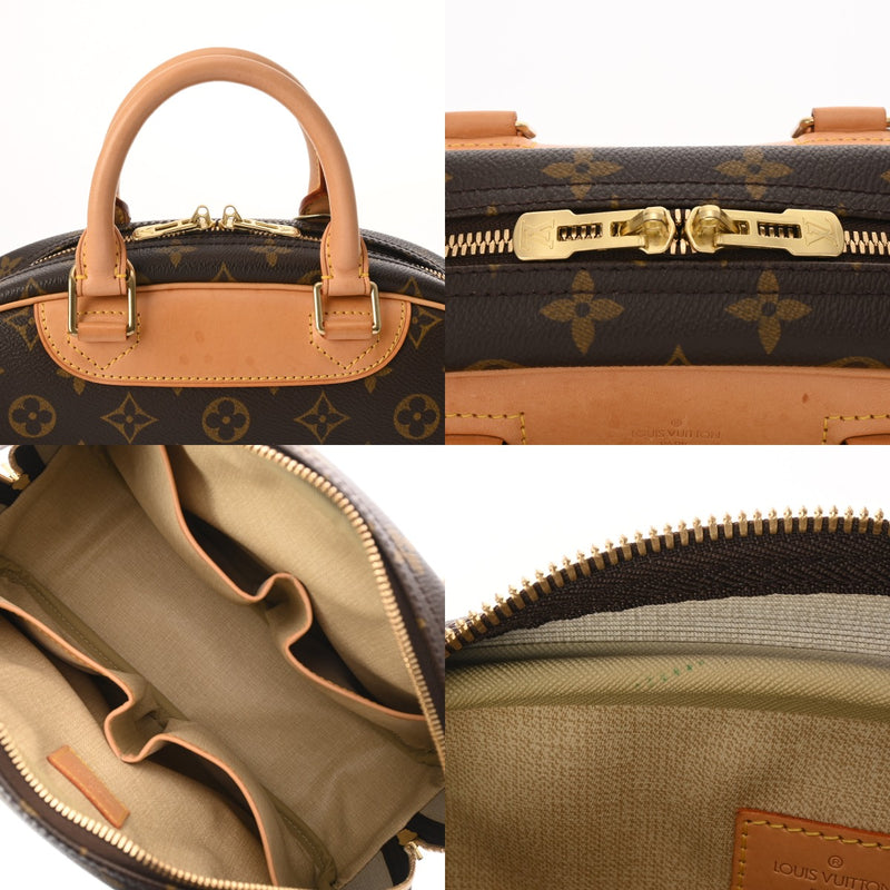LOUIS VUITTON ルイヴィトン モノグラム トゥルーヴィル ブラウン M42228 レディース モノグラムキャンバス ハンドバッグ ABランク 中古 銀蔵