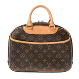 LOUIS VUITTON ルイヴィトン モノグラム トゥルーヴィル ブラウン M42228 レディース モノグラムキャンバス ハンドバッグ ABランク 中古 銀蔵