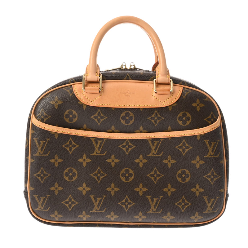 LOUIS VUITTON ルイヴィトン モノグラム トゥルーヴィル ブラウン M42228 レディース モノグラムキャンバス ハンドバッグ ABランク 中古 銀蔵