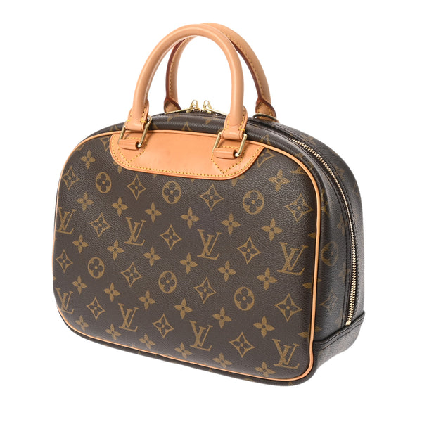 LOUIS VUITTON ルイヴィトン モノグラム トゥルーヴィル ブラウン M42228 レディース モノグラムキャンバス ハンドバッグ ABランク 中古 銀蔵