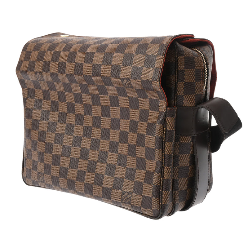LOUIS VUITTON ルイヴィトン ダミエ ナヴィグリオ ブラウン N45255 ユニセックス ダミエキャンバス ショルダーバッグ ABランク 中古 銀蔵