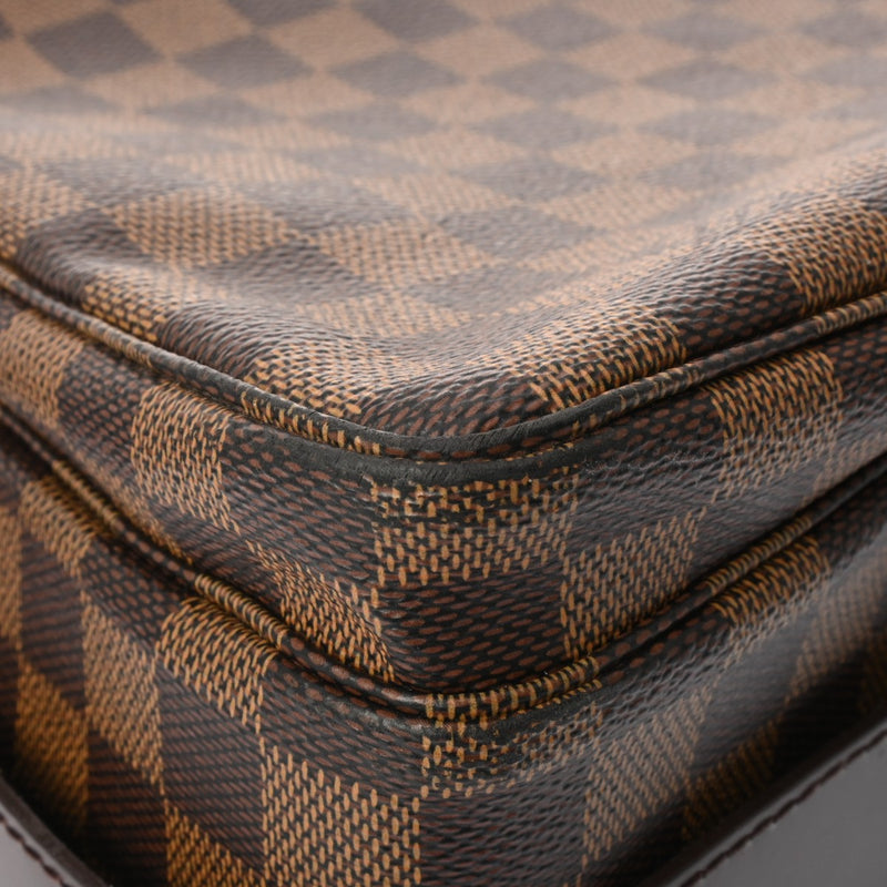 LOUIS VUITTON ルイヴィトン ダミエ ナヴィグリオ ブラウン N45255 ユニセックス ダミエキャンバス ショルダーバッグ ABランク 中古 銀蔵