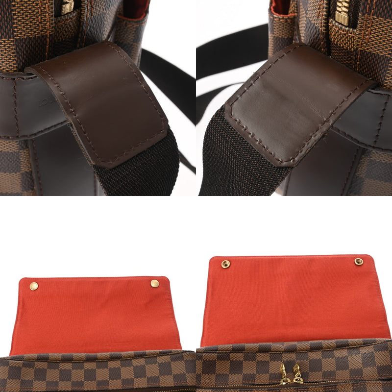 LOUIS VUITTON ルイヴィトン ダミエ ナヴィグリオ ブラウン N45255 ユニセックス ダミエキャンバス ショルダーバッグ ABランク 中古 銀蔵