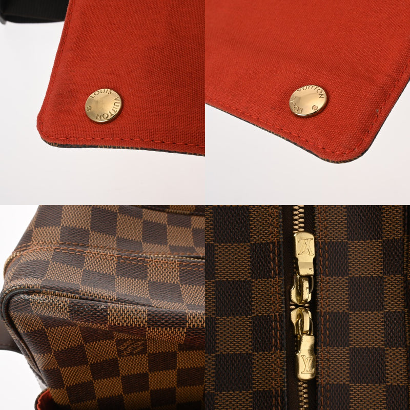 LOUIS VUITTON ルイヴィトン ダミエ ナヴィグリオ ブラウン N45255 ユニセックス ダミエキャンバス ショルダーバッグ ABランク 中古 銀蔵