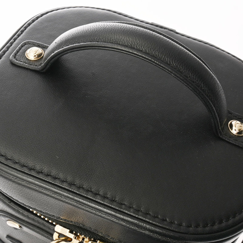 CHANEL シャネル バニティ 2WAY チェーンショルダー ブラック AS0323