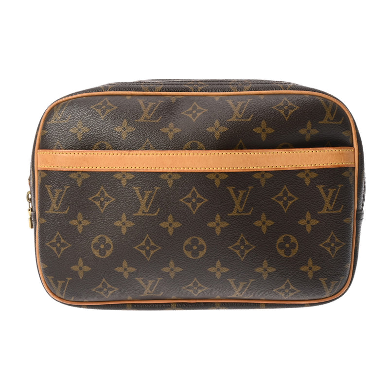 LOUIS VUITTON ルイヴィトン モノグラム リポーター PM ブラウン M45254 ユニセックス モノグラムキャンバス ショルダーバッグ Bランク 中古 銀蔵