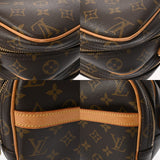 LOUIS VUITTON ルイヴィトン モノグラム リポーター PM ブラウン M45254 ユニセックス モノグラムキャンバス ショルダーバッグ Bランク 中古 銀蔵