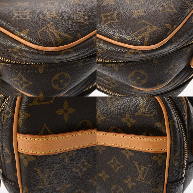 LOUIS VUITTON ルイヴィトン モノグラム リポーター PM ブラウン M45254 ユニセックス モノグラムキャンバス ショルダーバッグ Bランク 中古 銀蔵