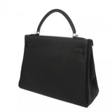 HERMES エルメス ケリー 32 内縫い 2WAY ブラック □L刻印(2008年頃) レディース トゴ ハンドバッグ Aランク 中古 銀蔵