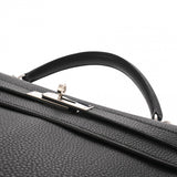 HERMES エルメス ケリー 32 内縫い 2WAY ブラック □L刻印(2008年頃) レディース トゴ ハンドバッグ Aランク 中古 銀蔵