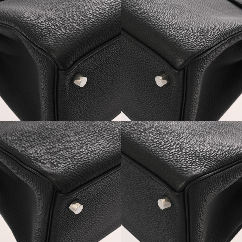 HERMES エルメス ケリー 32 内縫い 2WAY ブラック □L刻印(2008年頃) レディース トゴ ハンドバッグ Aランク 中古 銀蔵