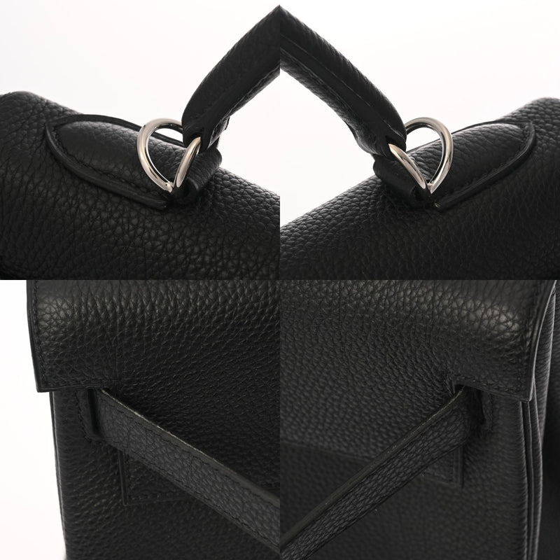 HERMES エルメス ケリー 32 内縫い 2WAY ブラック □L刻印(2008年頃) レディース トゴ ハンドバッグ Aランク 中古 銀蔵
