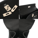 HERMES エルメス ケリー 32 内縫い 2WAY ブラック □L刻印(2008年頃) レディース トゴ ハンドバッグ Aランク 中古 銀蔵
