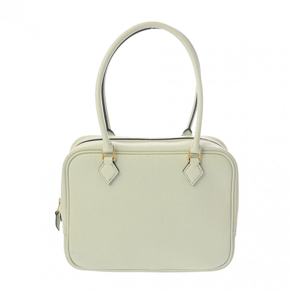 HERMES エルメス プリュム ミニ ヴェールフィズ K刻印(2025年頃) レディース シェーブル ハンドバッグ Aランク 中古 銀蔵