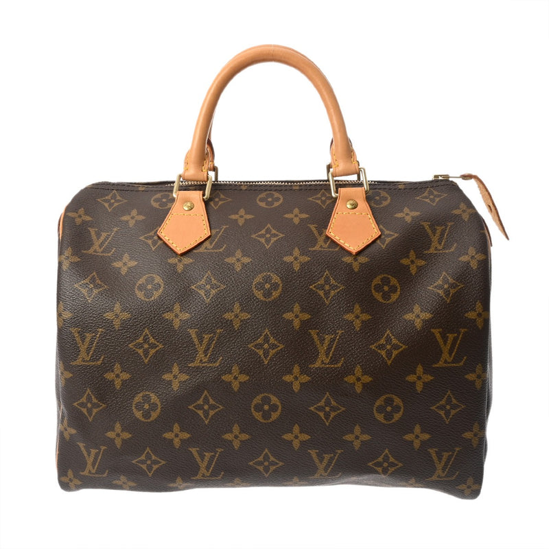 LOUIS VUITTON ルイヴィトン モノグラム スピーディ30 旧型 ブラウン M41526 レディース モノグラムキャンバス ハンドバッグ Bランク 中古 銀蔵