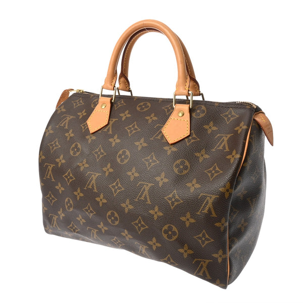 LOUIS VUITTON ルイヴィトン モノグラム スピーディ30 旧型 ブラウン M41526 レディース モノグラムキャンバス ハンドバッグ Bランク 中古 銀蔵