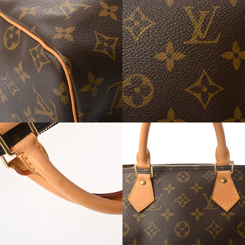LOUIS VUITTON ルイヴィトン モノグラム スピーディ30 旧型 ブラウン M41526 レディース モノグラムキャンバス ハンドバッグ Bランク 中古 銀蔵