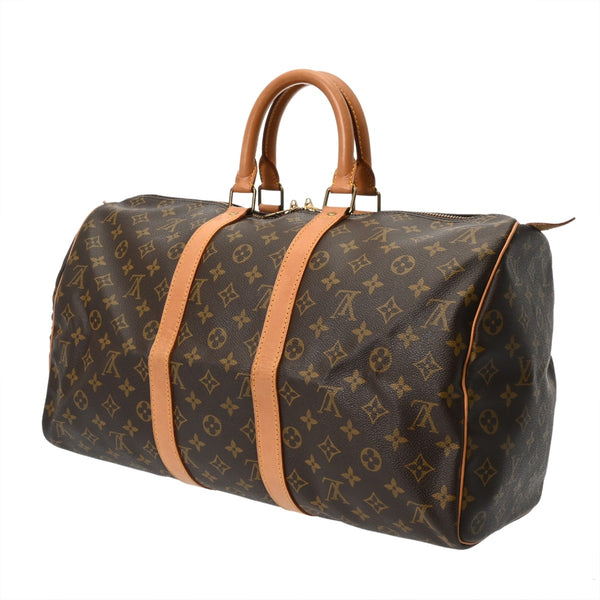 LOUIS VUITTON ルイヴィトン モノグラム キーポル45 M41428 ユニセックス モノグラムキャンバス ボストンバッグ Bランク 中古 銀蔵