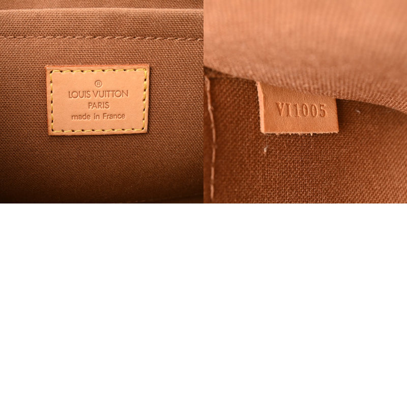 LOUIS VUITTON ルイヴィトン モノグラム ポパンクール ブラウン M40009 レディース モノグラムキャンバス ハンドバッグ Bランク 中古 銀蔵