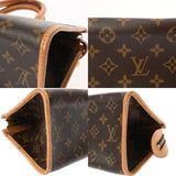 LOUIS VUITTON ルイヴィトン モノグラム ポパンクール ブラウン M40009 レディース モノグラムキャンバス ハンドバッグ Bランク 中古 銀蔵
