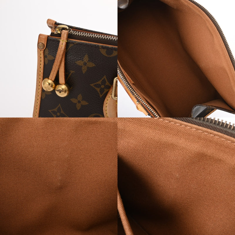 LOUIS VUITTON ルイヴィトン モノグラム ポパンクール ブラウン M40009 レディース モノグラムキャンバス ハンドバッグ Bランク 中古 銀蔵