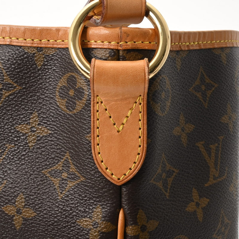 LOUIS VUITTON ルイヴィトン モノグラム ディライトフル PM ブラウン M40352 レディース モノグラムキャンバス セミショルダーバッグ Bランク 中古 銀蔵