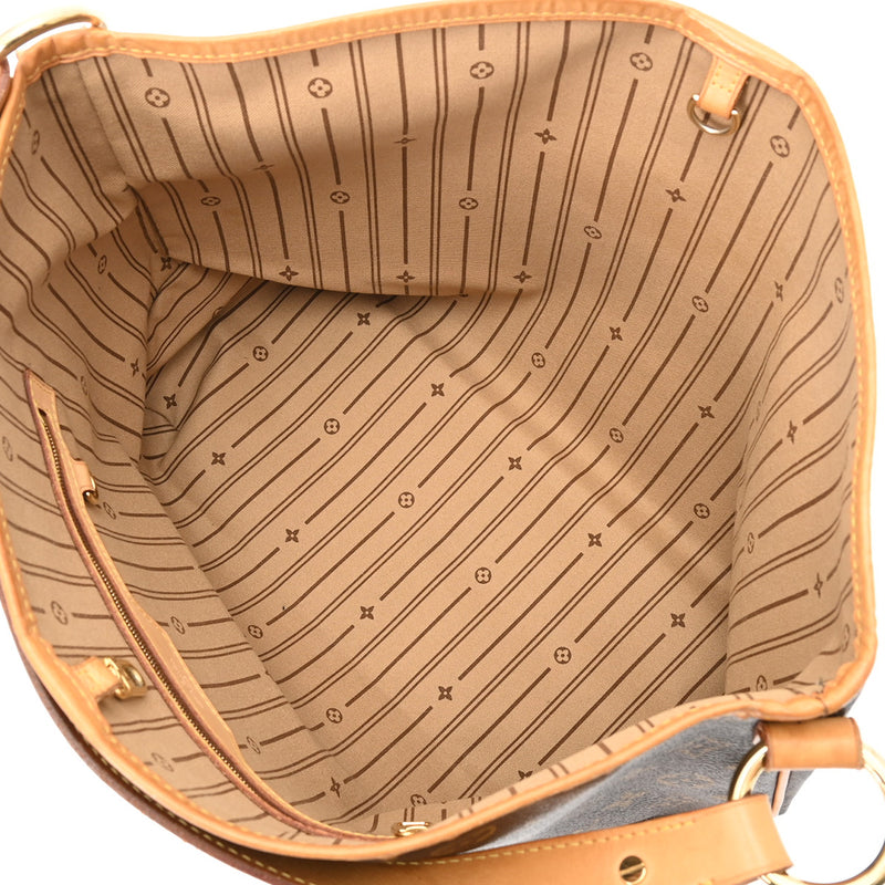 LOUIS VUITTON ルイヴィトン モノグラム ディライトフル PM ブラウン M40352 レディース モノグラムキャンバス セミショルダーバッグ Bランク 中古 銀蔵