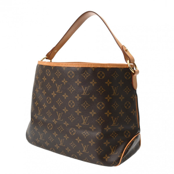 LOUIS VUITTON ルイヴィトン モノグラム ディライトフル PM ブラウン M40352 レディース モノグラムキャンバス セミショルダーバッグ Bランク 中古 銀蔵