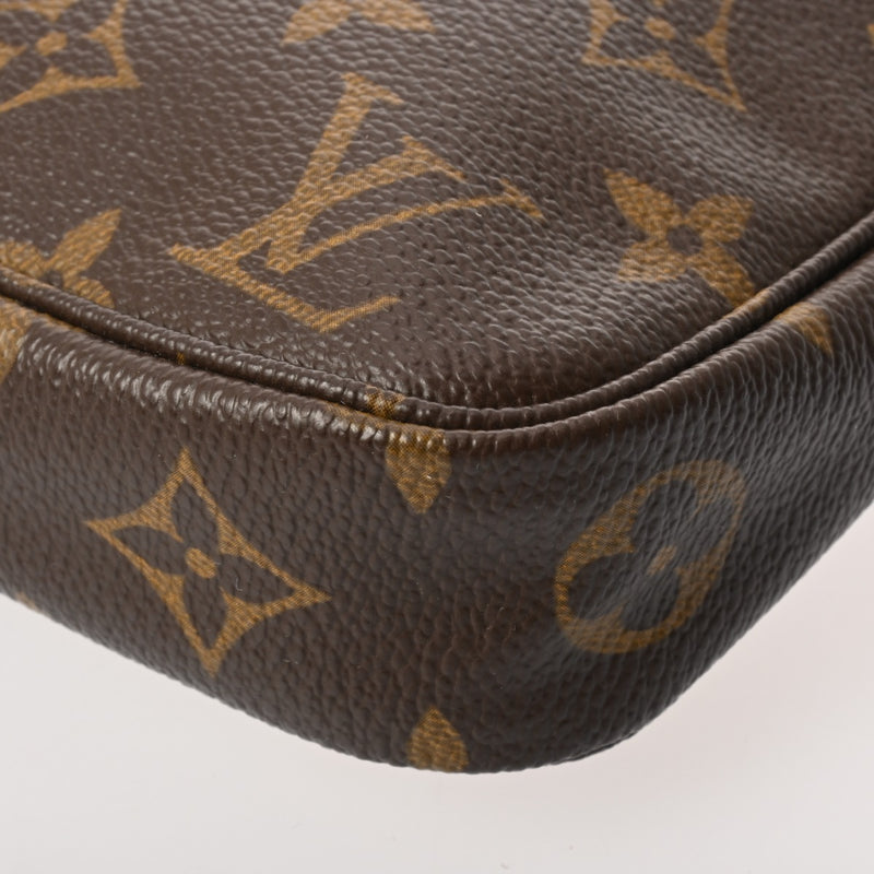 LOUIS VUITTON ルイヴィトン モノグラム ポシェット アクセソワール ブラウン M51980 レディース モノグラムキャンバス アクセサリーポーチ ABランク 中古 銀蔵