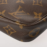LOUIS VUITTON ルイヴィトン モノグラム ポシェット アクセソワール ブラウン M51980 レディース モノグラムキャンバス アクセサリーポーチ ABランク 中古 銀蔵