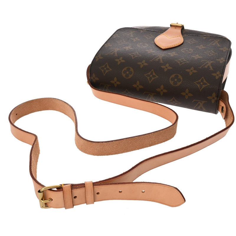 LOUIS VUITTON ルイヴィトン モノグラム カルトシエール MM ブラウン M51253 ユニセックス モノグラムキャンバス ショルダーバッグ ABランク 中古 銀蔵