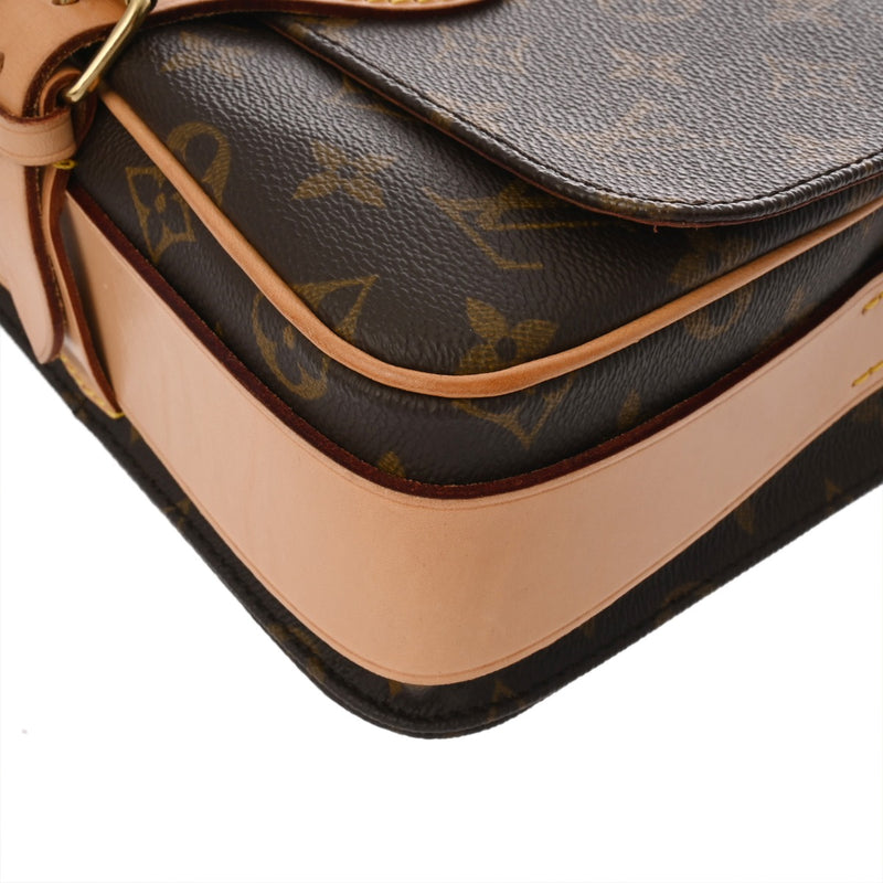 LOUIS VUITTON ルイヴィトン モノグラム カルトシエール MM ブラウン M51253 ユニセックス モノグラムキャンバス ショルダーバッグ ABランク 中古 銀蔵