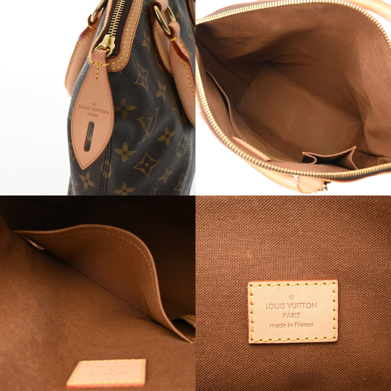 LOUIS VUITTON ルイヴィトン モノグラム ロックイット ブラウン M40102 レディース モノグラムキャンバス ハンドバッグ ABランク 中古 銀蔵