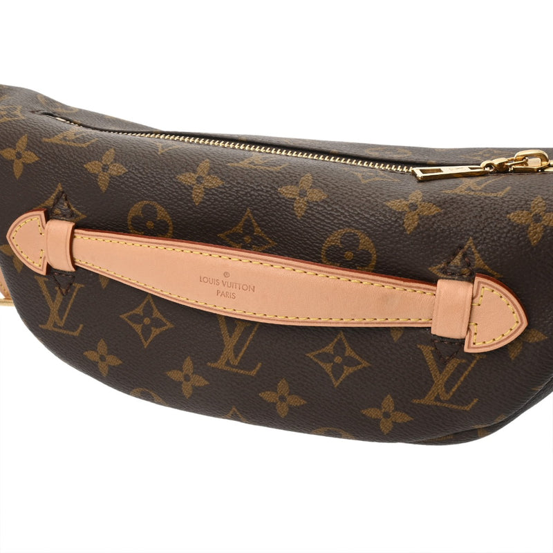 LOUIS VUITTON ルイヴィトン モノグラム バムバッグ ブラウン M43644 メンズ モノグラムキャンバス ボディバッグ Aランク 中古 銀蔵