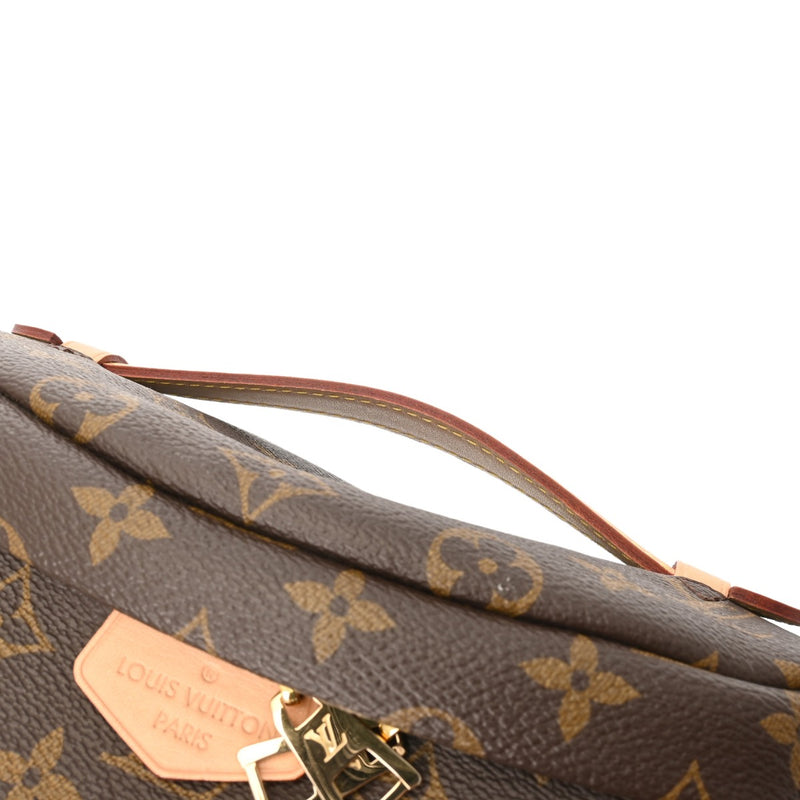 LOUIS VUITTON ルイヴィトン モノグラム バムバッグ ブラウン M43644 メンズ モノグラムキャンバス ボディバッグ Aランク 中古 銀蔵