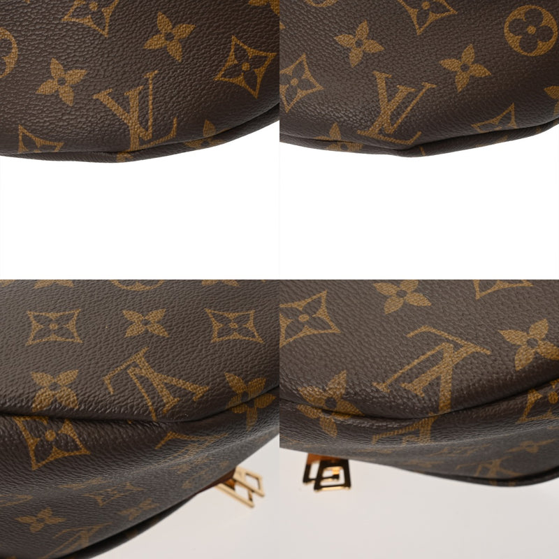 LOUIS VUITTON ルイヴィトン モノグラム バムバッグ ブラウン M43644 メンズ モノグラムキャンバス ボディバッグ Aランク 中古 銀蔵