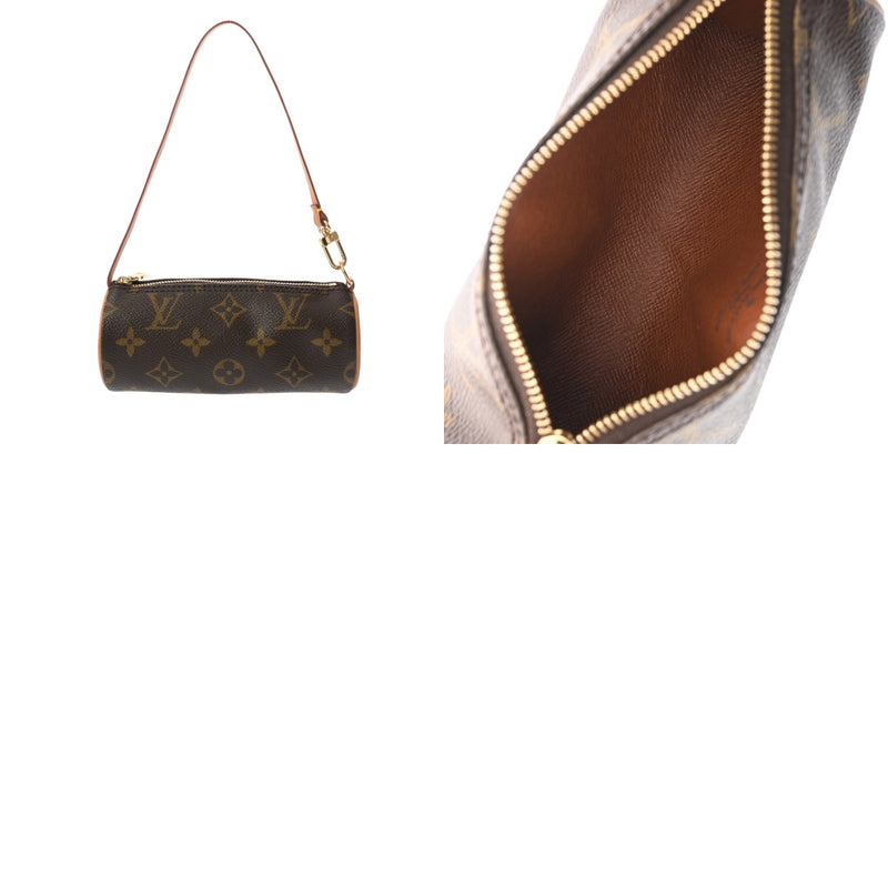 LOUIS VUITTON ルイヴィトン モノグラム パピヨン GM ブラウン M51385 レディース モノグラムキャンバス ハンドバッグ Bランク 中古 銀蔵