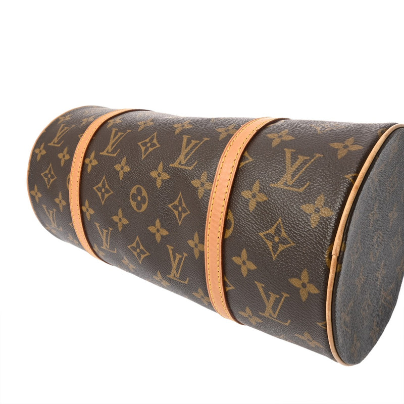 LOUIS VUITTON ルイヴィトン モノグラム パピヨン GM ブラウン M51385 レディース モノグラムキャンバス ハンドバッグ Bランク 中古 銀蔵