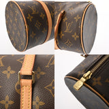 LOUIS VUITTON ルイヴィトン モノグラム パピヨン GM ブラウン M51385 レディース モノグラムキャンバス ハンドバッグ Bランク 中古 銀蔵