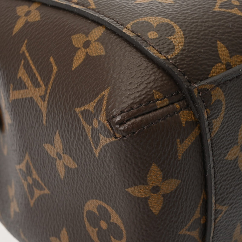 LOUIS VUITTON ルイヴィトン モノグラム モンテーニュ MM ブラウン M41056 レディース モノグラムキャンバス ハンドバッグ Aランク 中古 銀蔵
