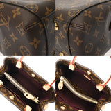 LOUIS VUITTON ルイヴィトン モノグラム モンテーニュ MM ブラウン M41056 レディース モノグラムキャンバス ハンドバッグ Aランク 中古 銀蔵
