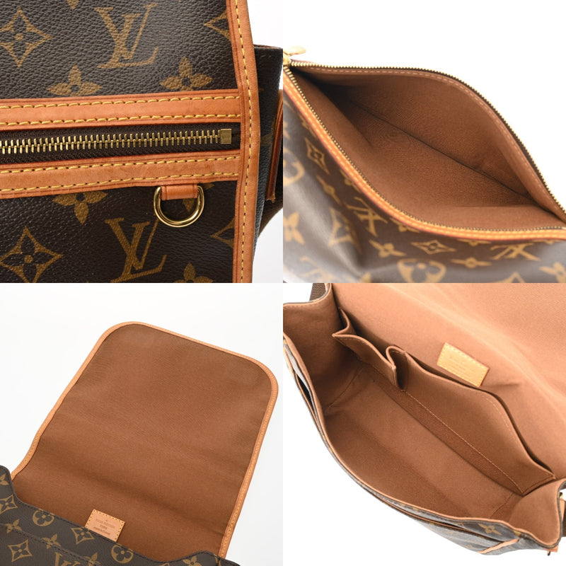 LOUIS VUITTON ルイヴィトン モノグラム メッセンジャー ボスフォール PM ブラウン M40106 ユニセックス モノグラムキャンバス ショルダーバッグ Bランク 中古 銀蔵