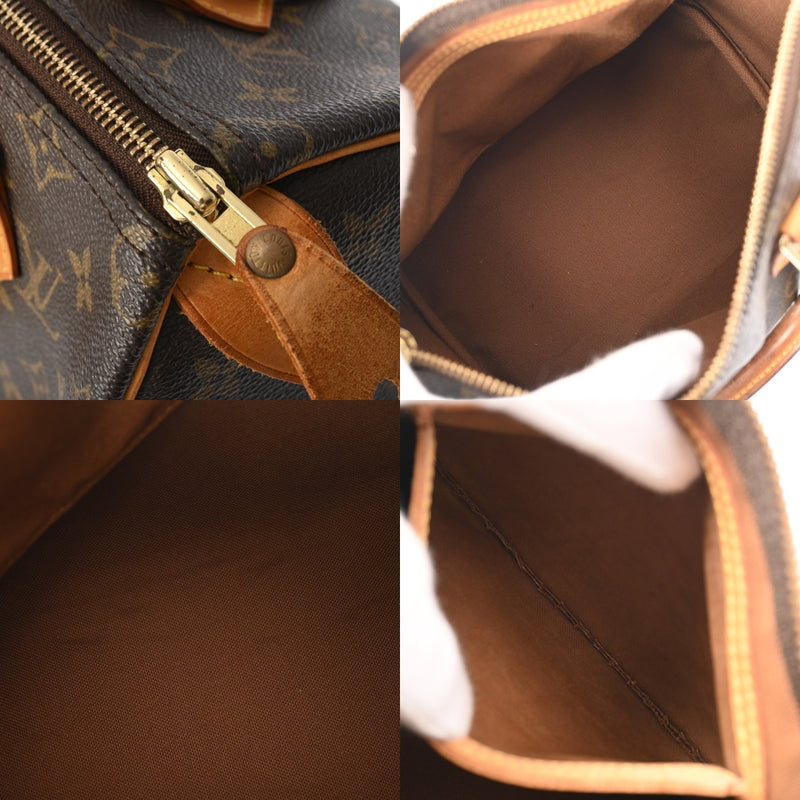 LOUIS VUITTON ルイヴィトン モノグラム スピーディ 25 ブラウン M41528 レディース モノグラムキャンバス ハンドバッグ Bランク 中古 銀蔵