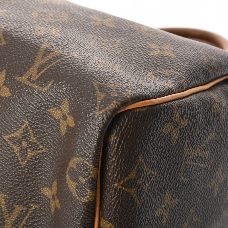 LOUIS VUITTON ルイヴィトン モノグラム スピーディ 25 ブラウン M41528 レディース モノグラムキャンバス ハンドバッグ Bランク 中古 銀蔵