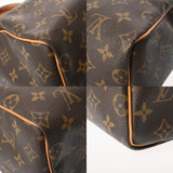 LOUIS VUITTON ルイヴィトン モノグラム スピーディ 25 ブラウン M41528 レディース モノグラムキャンバス ハンドバッグ Bランク 中古 銀蔵