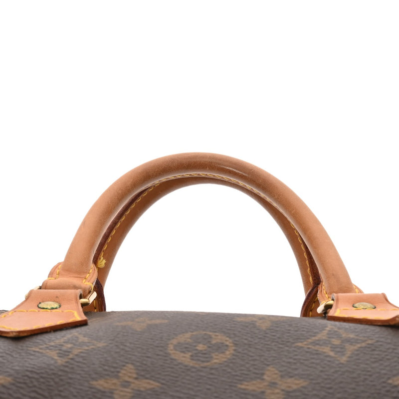 LOUIS VUITTON ルイヴィトン モノグラム スピーディ 35 旧型 ブラウン M41524 レディース モノグラムキャンバス ハンドバッグ Bランク 中古 銀蔵
