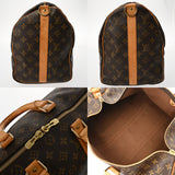 LOUIS VUITTON ルイヴィトン モノグラム キーポル バンドリエール 45 2WAY ブラウン M41418 ユニセックス モノグラムキャンバス ボストンバッグ Bランク 中古 銀蔵
