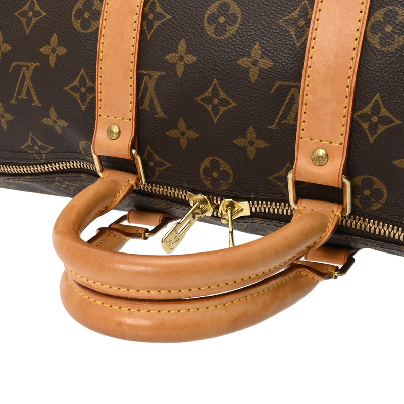 LOUIS VUITTON ルイヴィトン モノグラム キーポル バンドリエール 45 2WAY ブラウン M41418 ユニセックス モノグラムキャンバス ボストンバッグ Bランク 中古 銀蔵